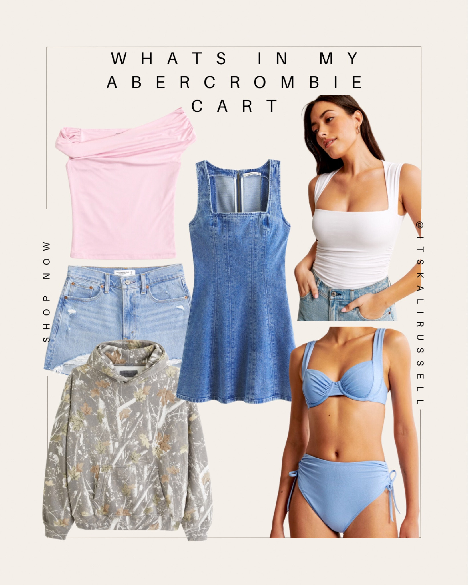 What’s in my cart- spring clothes! Denim shorts, denim dress, tank tops, camo hoodie, swimwear 

#LTKSpringSale #LTKfindsunder100 #LTKsalealert