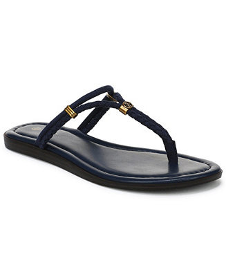 Women's Tylee Braided Thong Flat Sandals | Macy's