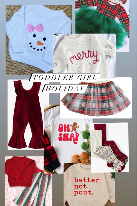 Toddler girl holiday outfits #etsy #amazon ❤️🎄

#LTKGiftGuide #LTKHoliday #LTKCyberWeek