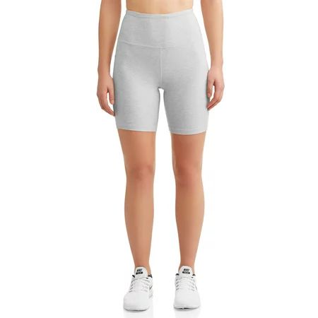 Women's Core Active High Rise 7" Bike Shorts | Walmart (US)