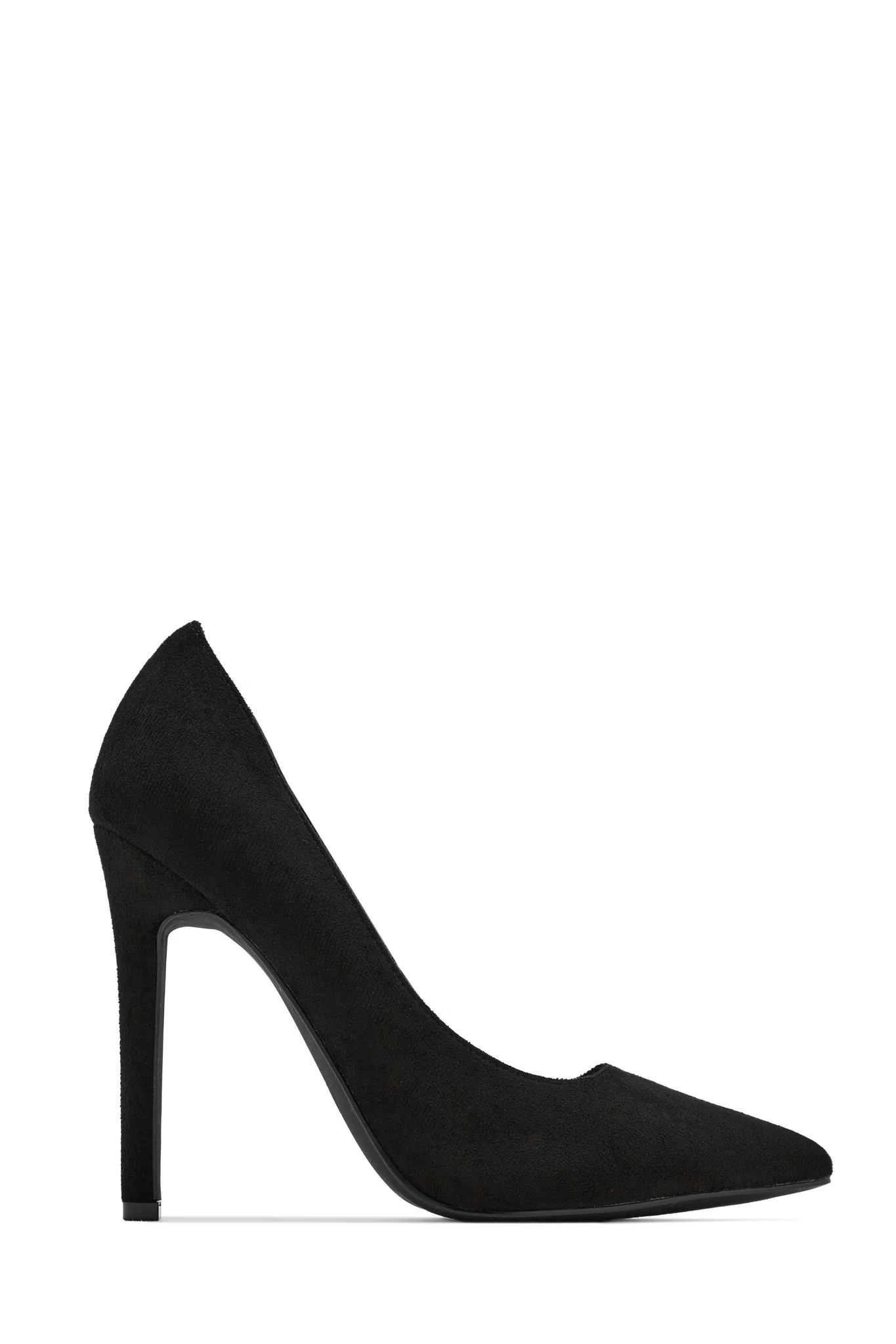 Miss Lola | Aylene Black High Heel Pumps | MISS LOLA