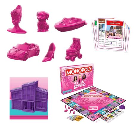 Barbie Monopoly! 💖👠 Available to pre-order now, arrives in October… HOW CUTE are the playing pieces?!? 
✨💖👠🛥️🏎️ 🛼 

*** also linked some other fun varieties of Monopoly, love seeing all these! ✨✨✨

#LTKkids #LTKfamily #LTKSeasonal