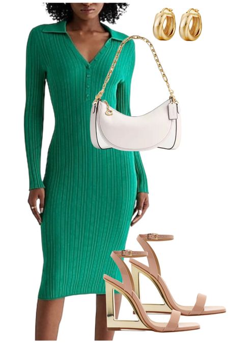 Spring outfit 
Green dress 
Easter dress

#LTKSeasonal
