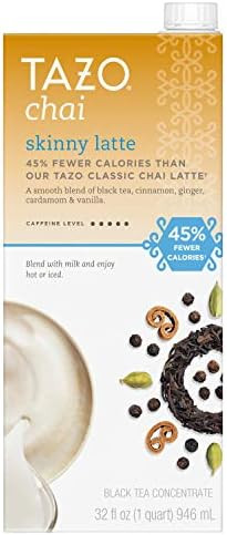 Tazo Chai Organic Tea Latte Concentrate 32-ounce Boxes Pack of 3 | Amazon (US)