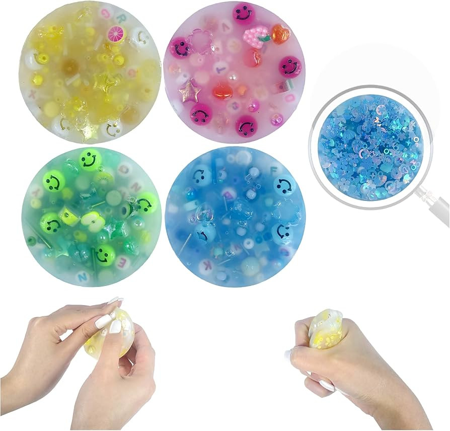 Loomi 4PCS Skin Picking Fidget Pads Toys- Silicone Sensory Picking Pads for Digging, Peeling & Fa... | Amazon (US)