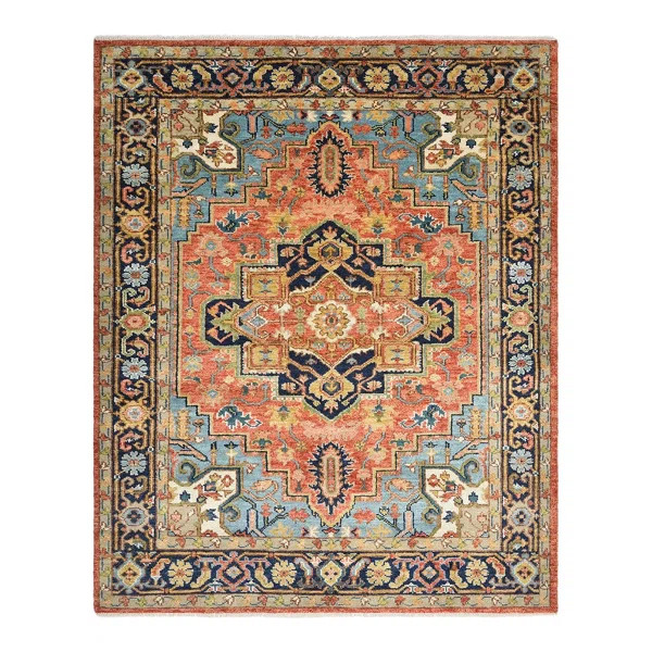 Centerview Oriental Hand-Knotted Wool/Cotton Area Rug | Wayfair North America