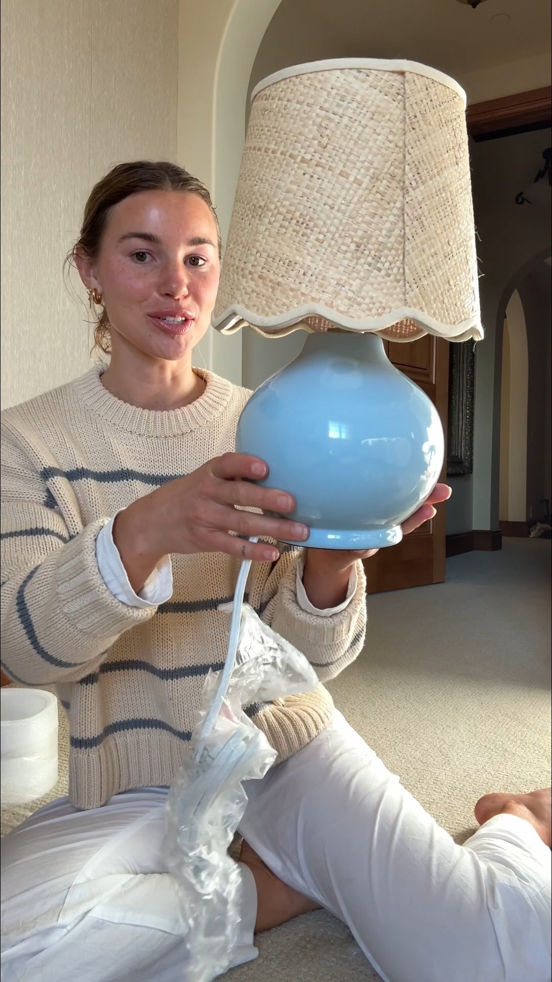 Bedside table lamps!