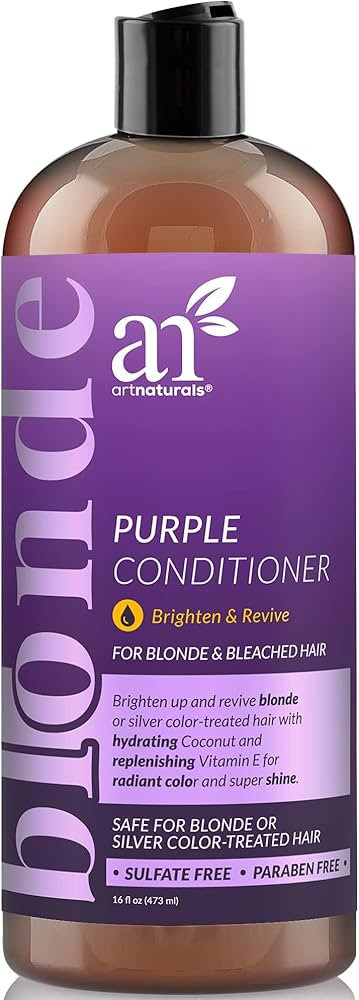 Artnaturals Purple Conditioner – (16 Fl Oz / 473ml) – Protects, Balances and Tones – Bleach... | Amazon (US)