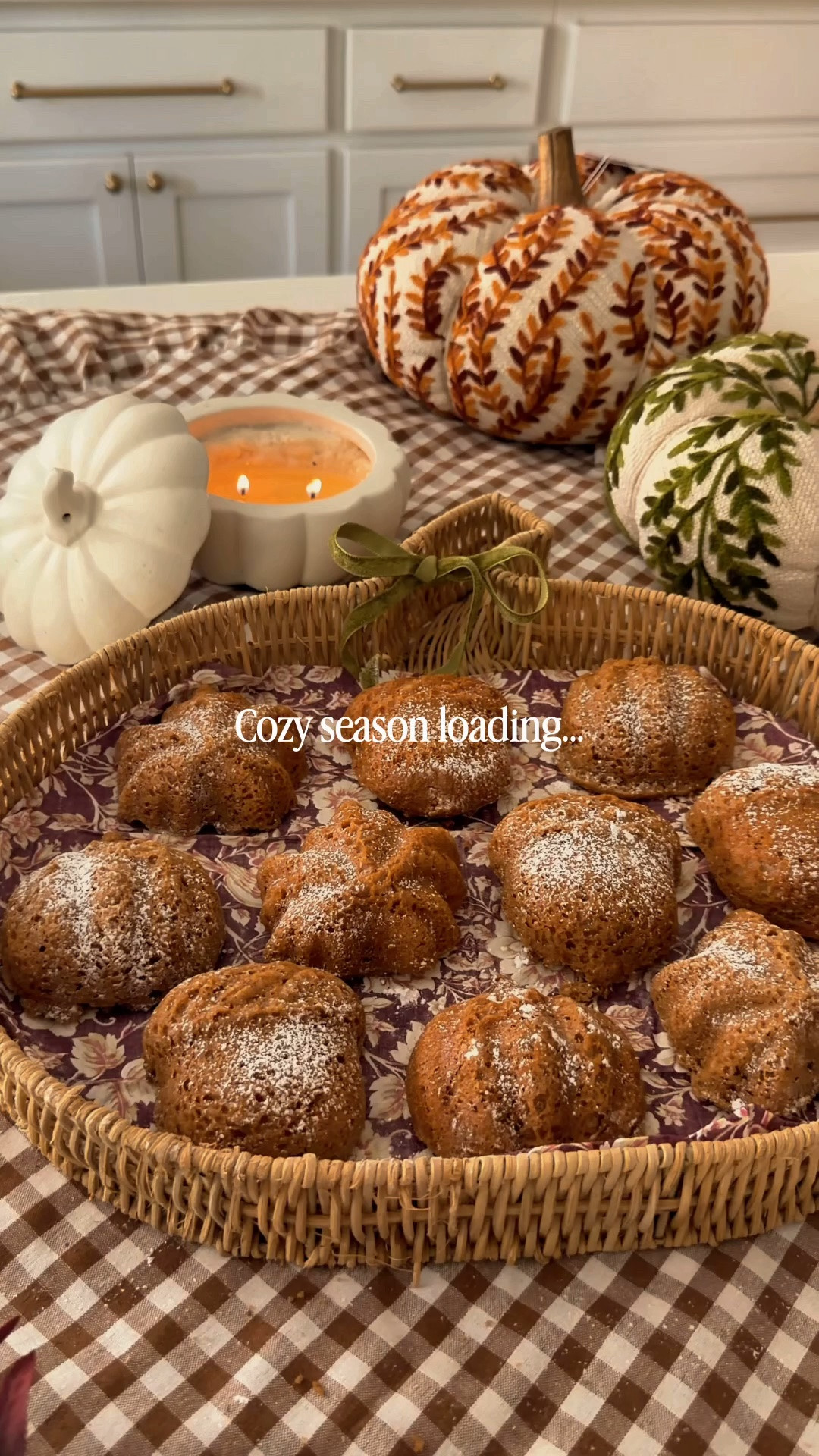 Cozy season loading! Mini fall cakes

#LTKSeasonal #LTKHome #LTKfoodie