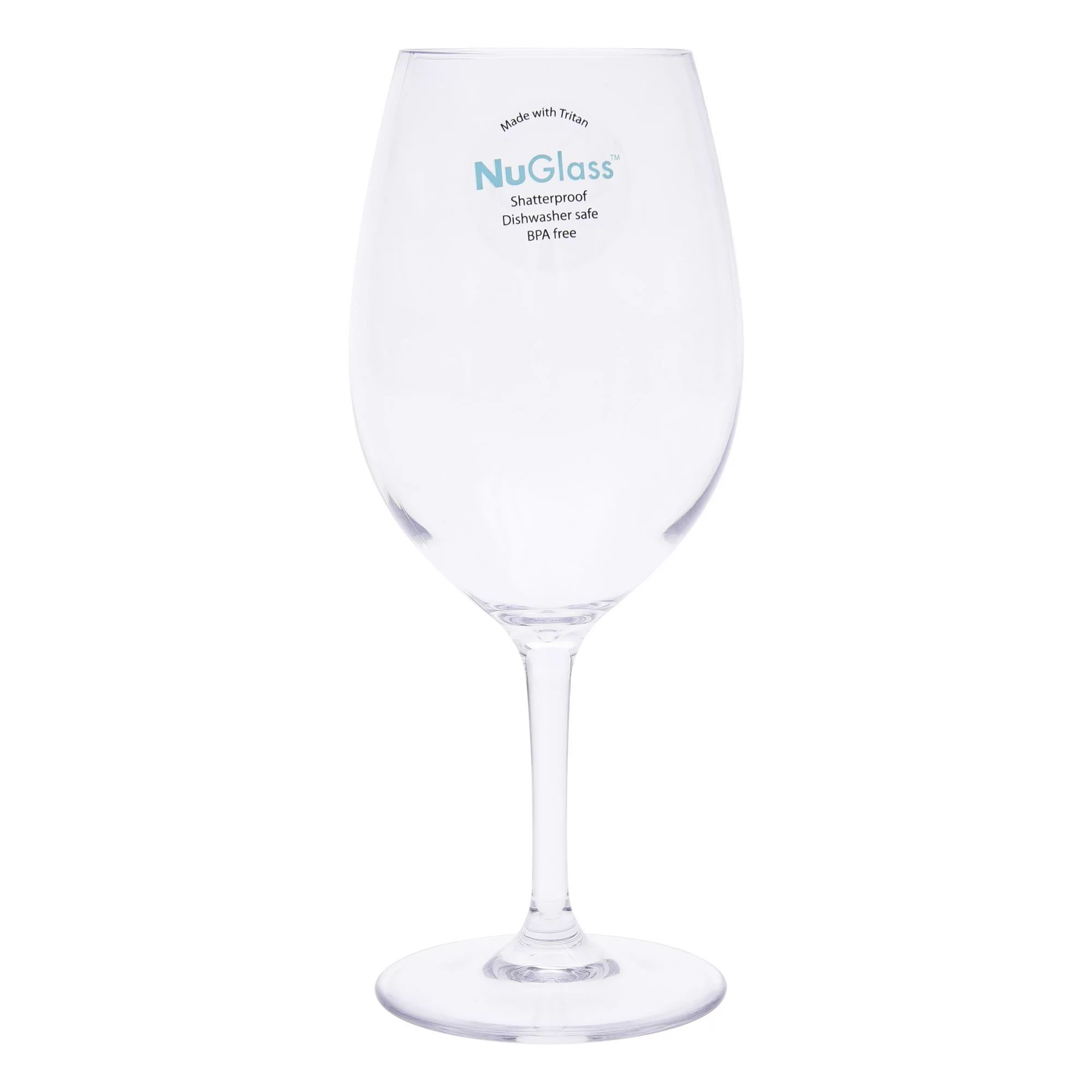 Better Homes & Gardens 20-Ounce Tritan Nuglass Stemmed Wine Glass, Clear - Walmart.com | Walmart (US)