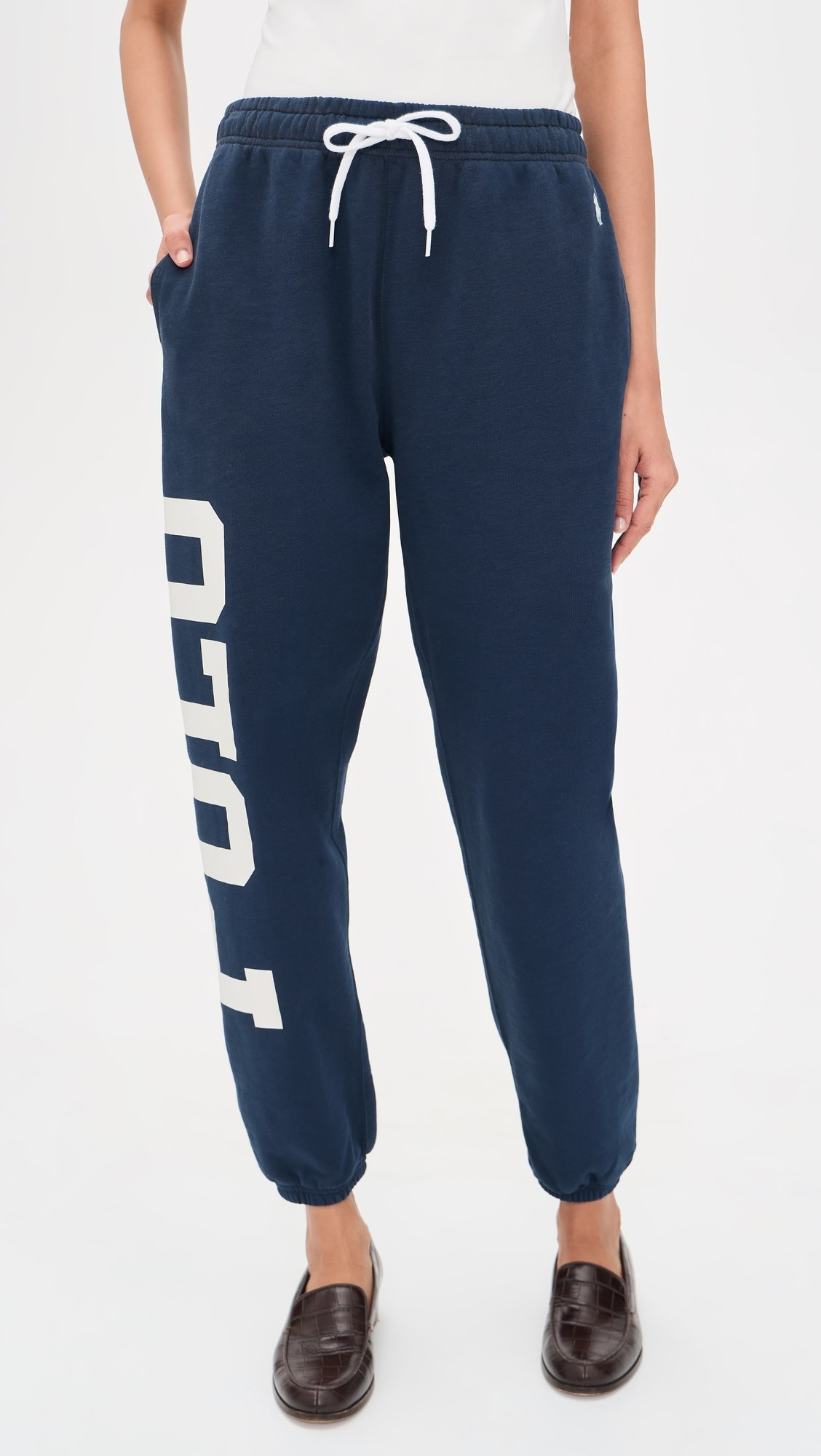 Polo Ralph Lauren Vintage Fleece Knit Ankle Joggers | Shopbop | Shopbop