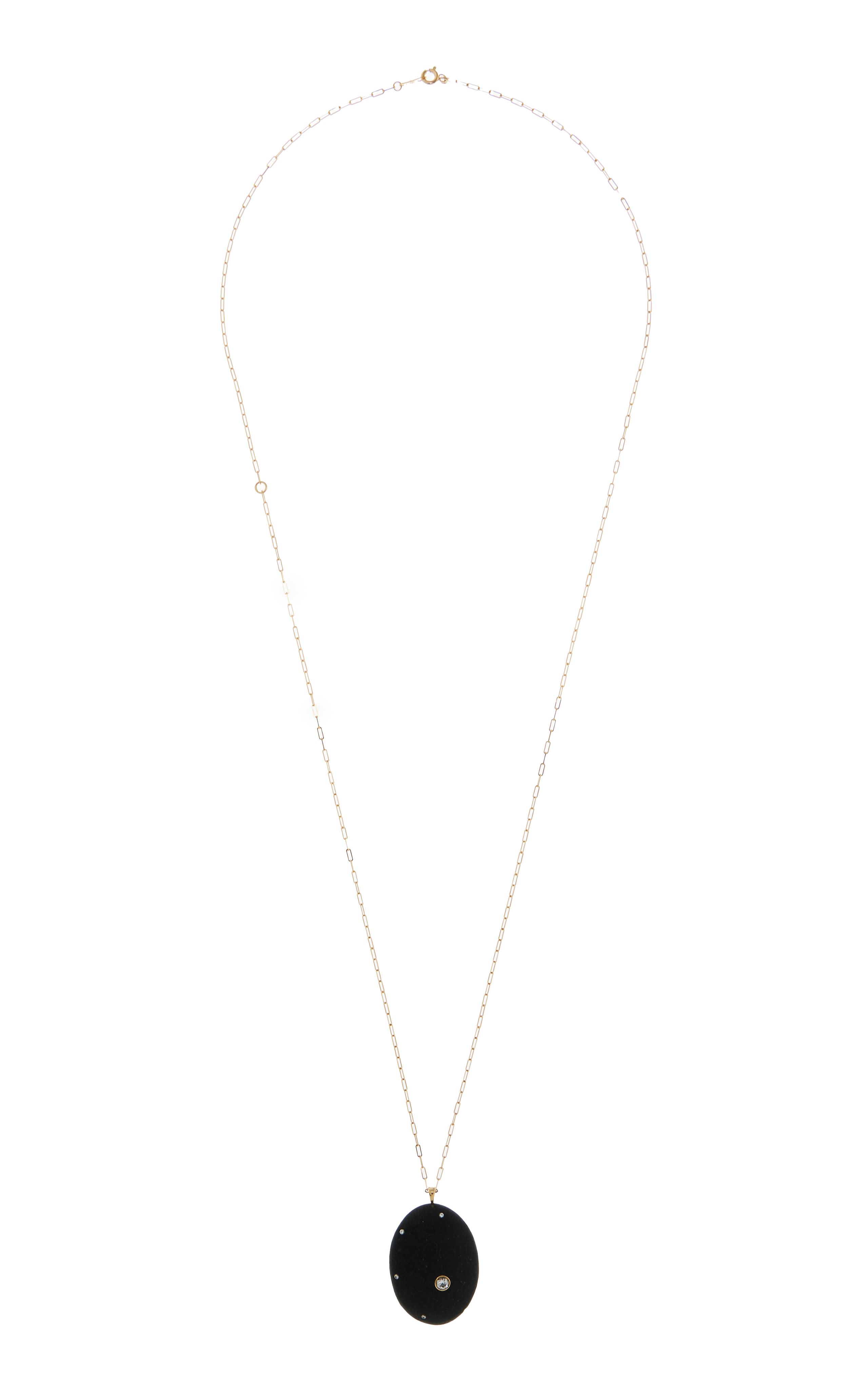 Mara One-Of-A-Kind 18K Yellow Gold Diamond Necklace | Moda Operandi (Global)