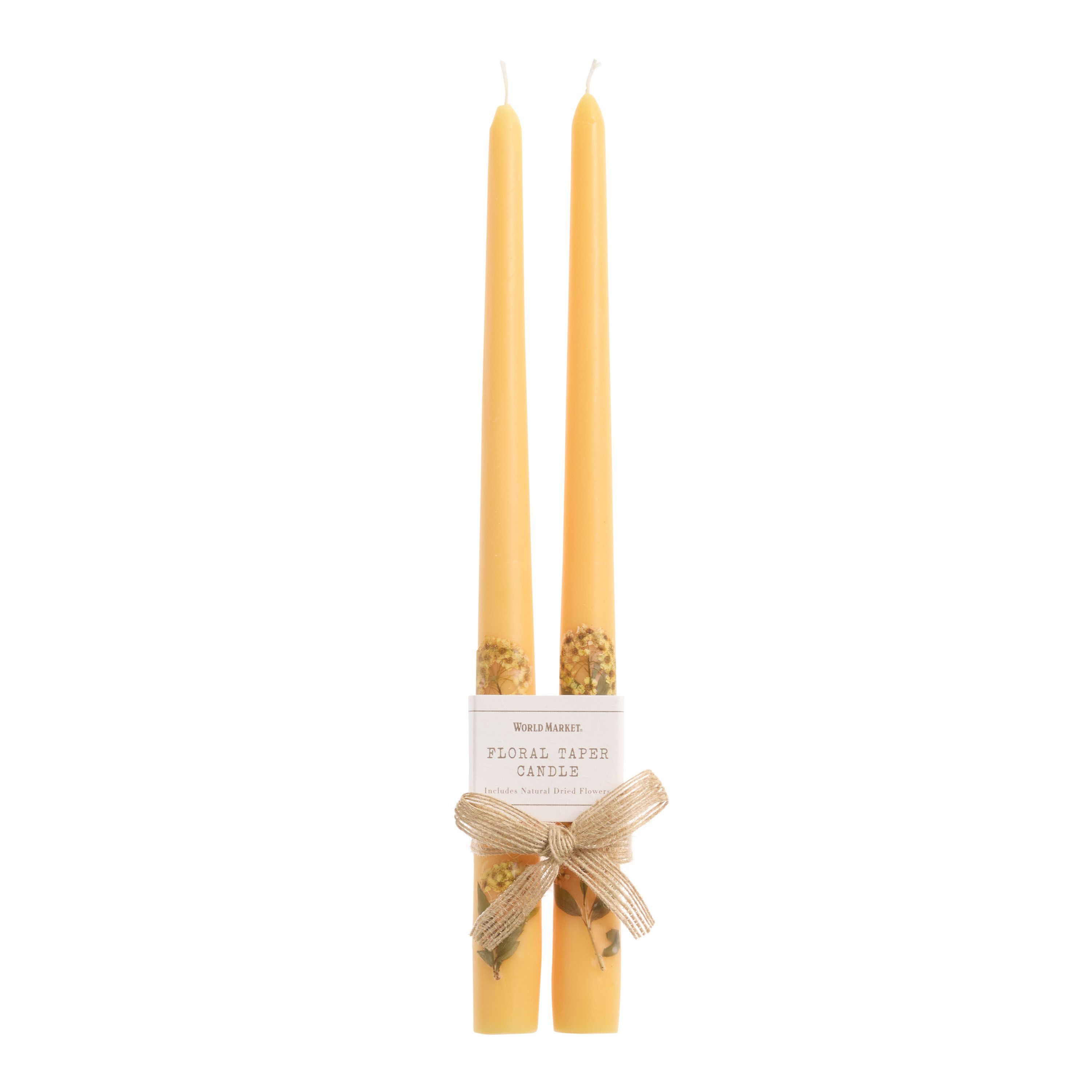 Fall Botanicals Taper Candle 2 Pack | World Market