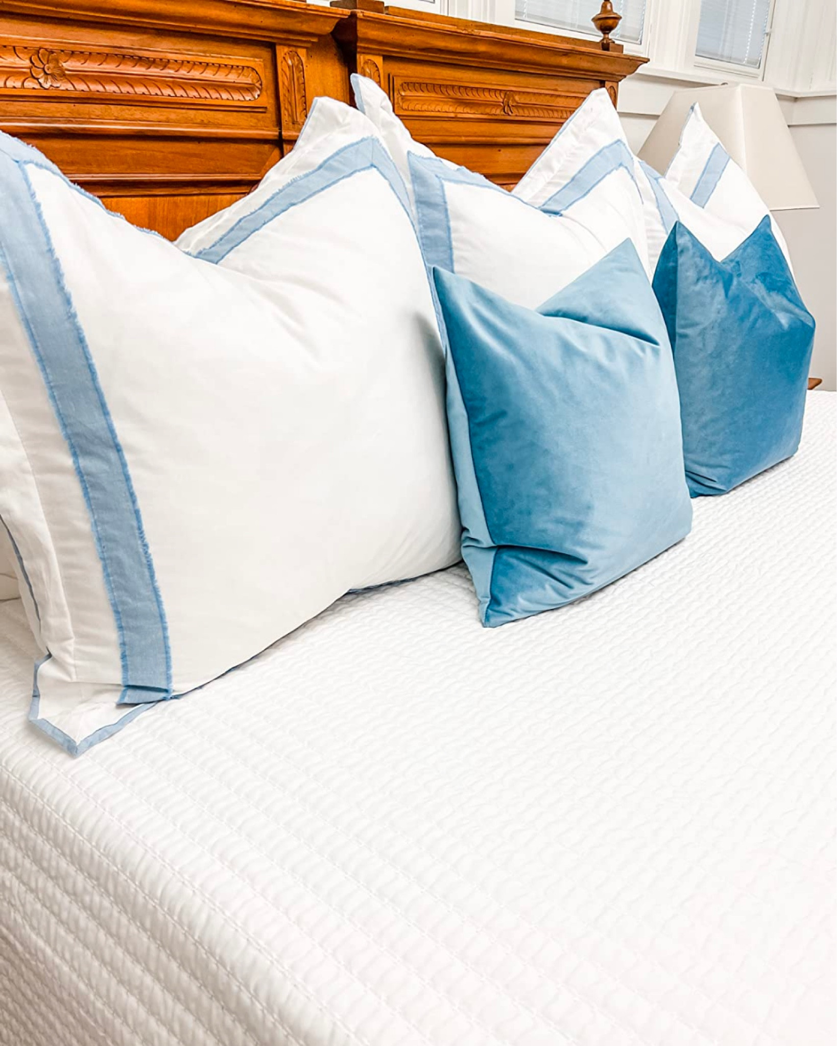 I just love our guest bedding. These velvet pillows are so good and come in so many colors!

Amazon, Amazon home, Amazon bedding, amazon pillows, amazon finds, amazon must haves, pillow, velvet pillow, accent pillow, bedding, neutral bedding, bedroom, primary bedroom, guest bedroom, budget friendly bedding, modern style, traditional bedding, traditional bedroom, look for less, pillow inserts, euro pillow #amazonhome #amazon 



#LTKunder50 #LTKhome #LTKstyletip