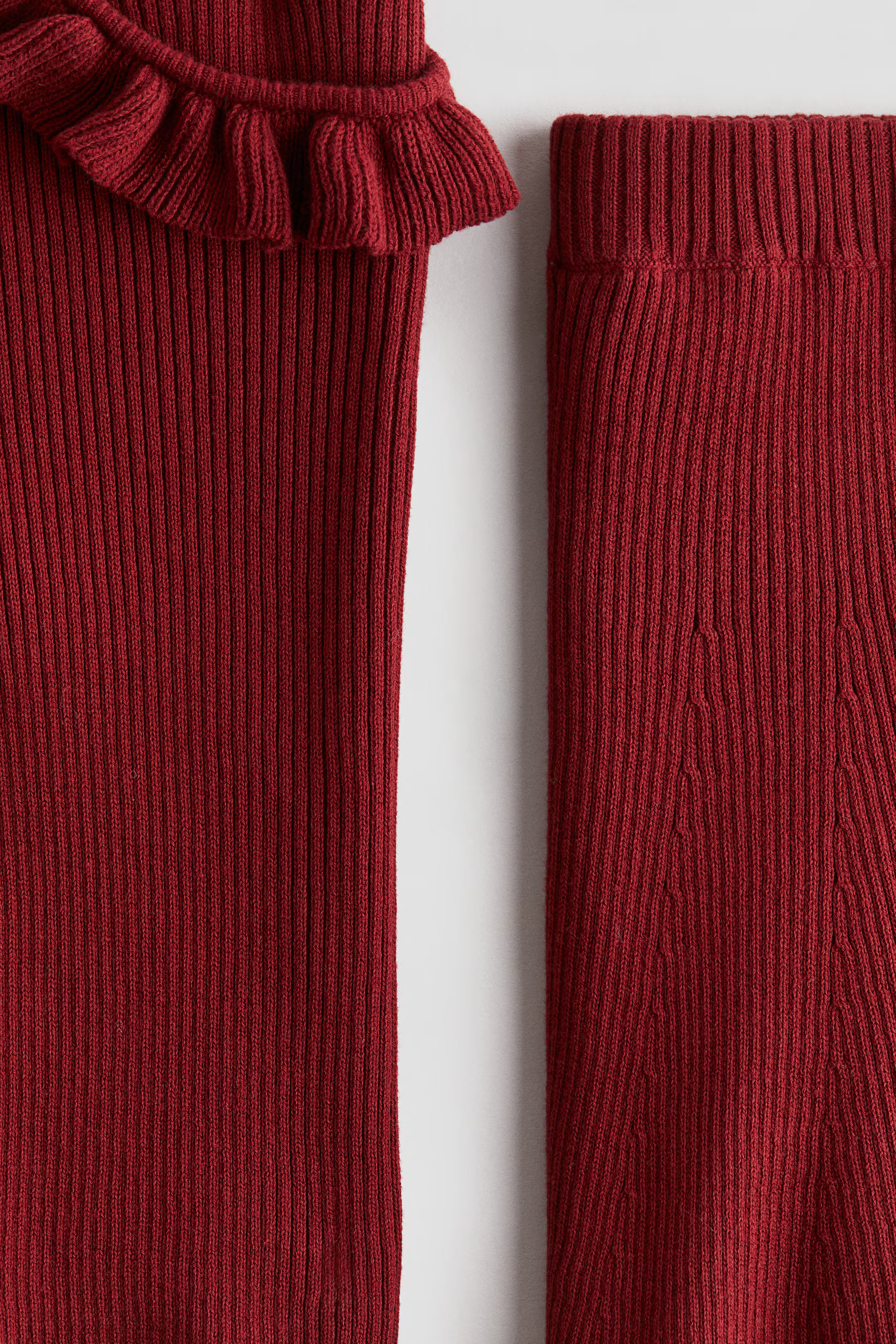 2-piece rib-knit cotton set | H&M (UK, MY, IN, SG, PH, TW, HK)