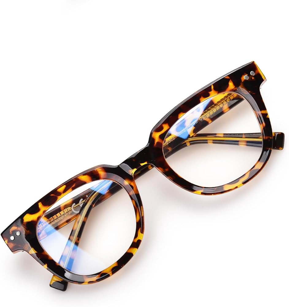 OPTOFENDY Oversized Blue Light Blocking Glasses for Women, Anti Eyestrain & UV Protection Square ... | Amazon (US)