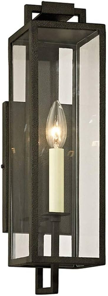 Troy Lighting B6381 Beckham One Light Wall Sconce, Forged Iron Finish | Amazon (US)