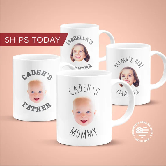 Custom Baby Face Mug / Baby Mug Face/personalized Mug /baby | Etsy | Etsy (US)
