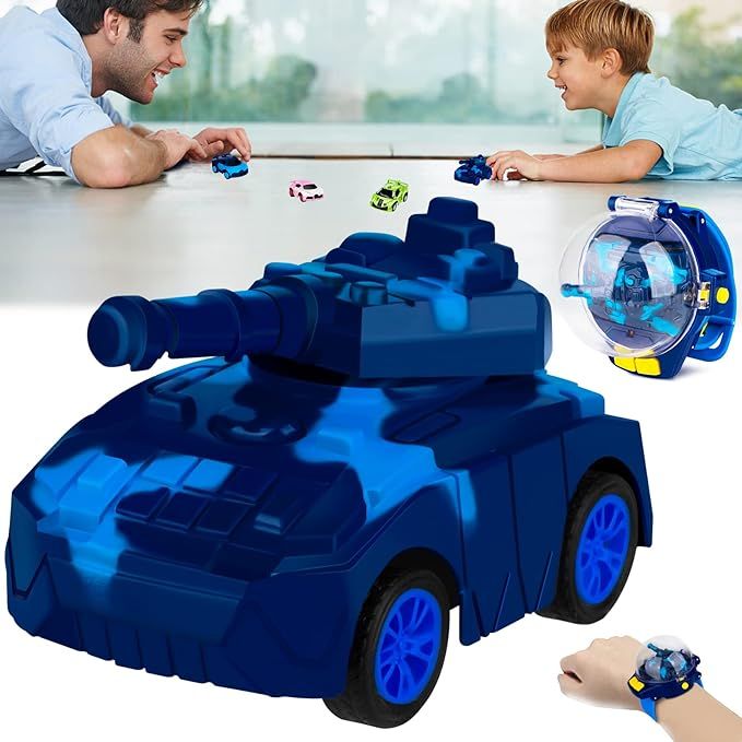Remote Control Car Watch Toys, 2022 New 2.4 GHz Cartoon RC Watch Racing Car with Charging,Hand Re... | Amazon (US)