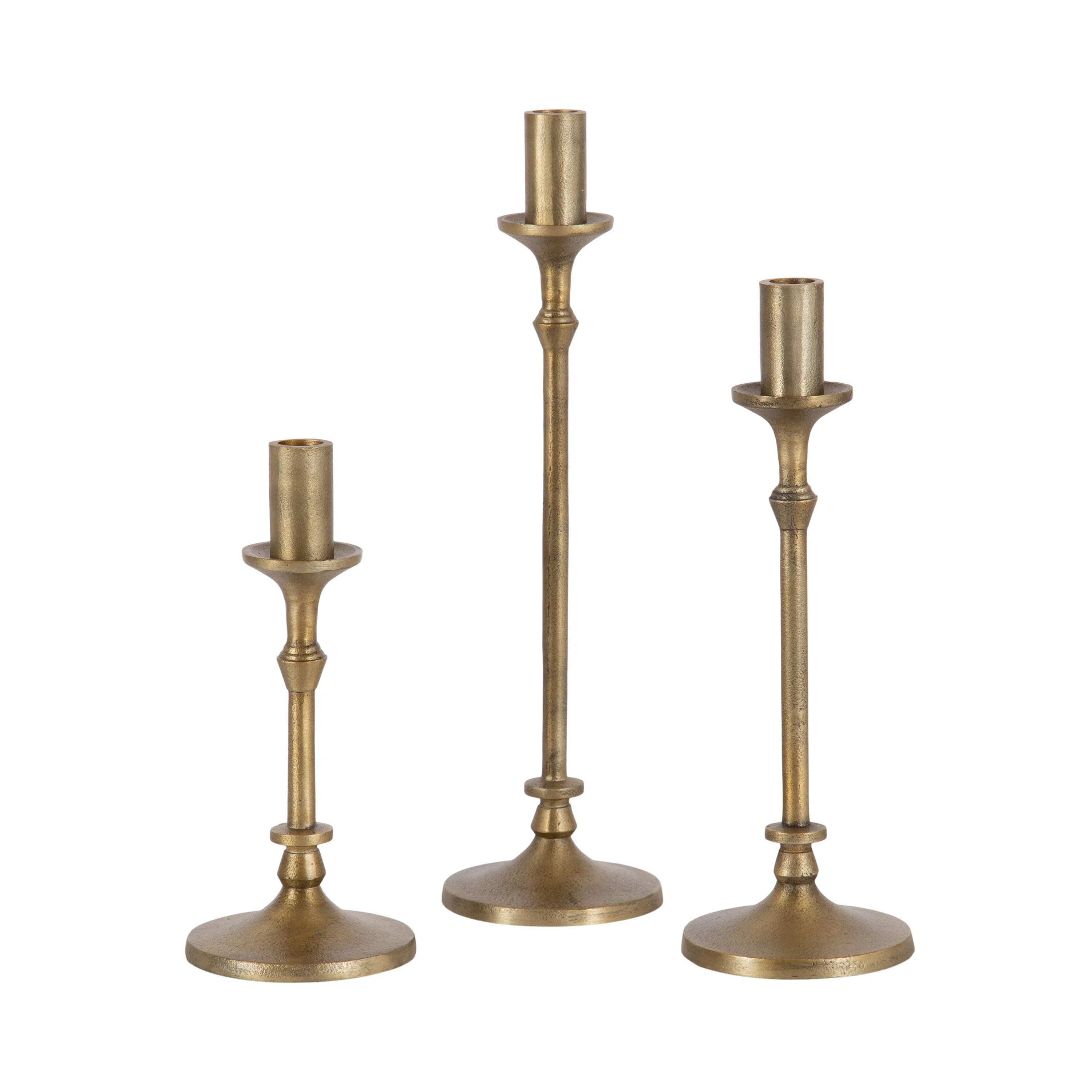 Three-Piece Candlestick Holder Set | Wayfair North America