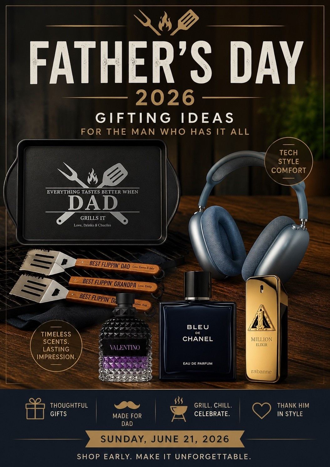 FATHER’s DAyY 2026 IDEAS❗️

airpod max 10/10
customized grilling essentials 10/10
ALL  COLOGNE LINKED 10/10

#LTKMens #LTKfitnessgoals #LTKgrwm