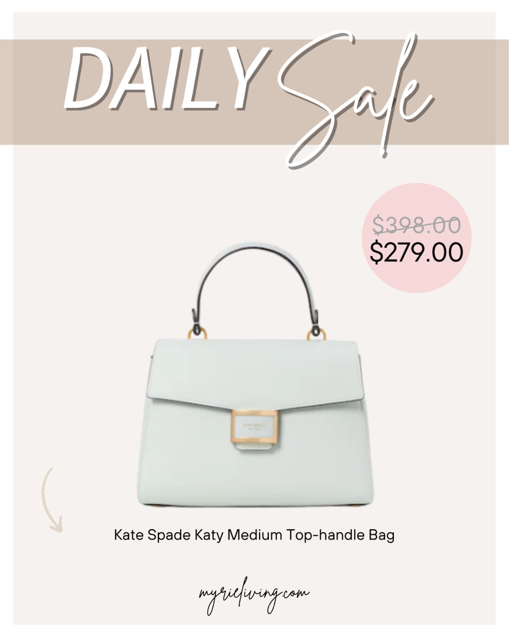Katy Medium Top Handle Bag