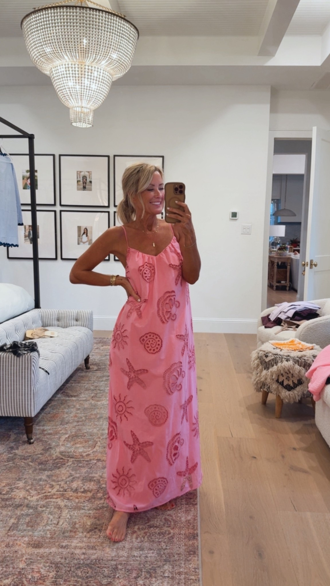 The shell details on this one are too fun. Perfect for a beach vaca!

Size: smalll

#LTKTravel #LTKootd #LTKSeasonal