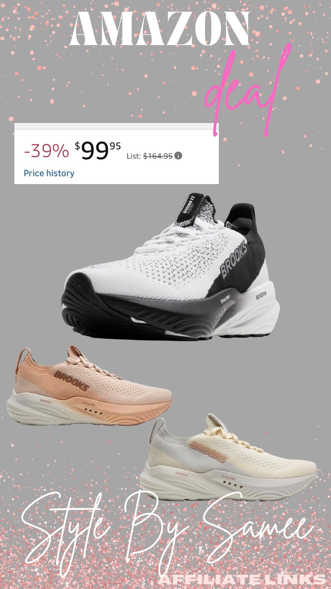 Brooks glycerin running shoes! 

Sale | Amazon | deal | workout | womens | shoes

#LTKfitnessgoals #LTKActive #LTKSaleAlert