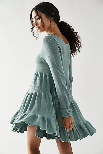 Oasis Ruffles Top Winter Outfit | Free People (Global - UK&FR Excluded)