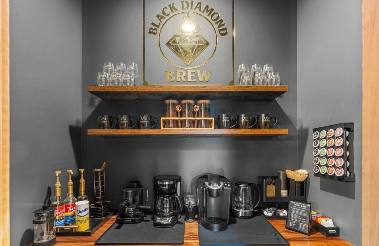 Welcome to Black Diamond Brew ☕️✨
Where mornings start strong and mountain days get fueled right.
Linking our full coffee bar setup and ALL the supplies we offer our guests 

#LTKdayinmylife #LTKHome #LTKTravel