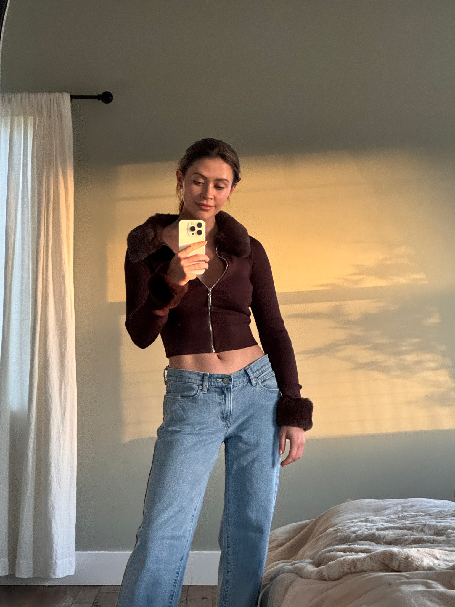 I found the perfect low rise jeans!! They’re $118. I’m between a 24 and 25 and bought the 25. I have a little bit of room in the waist which I prefer with low rise. This top is under $100 too! 

#LTKSeasonal #LTKStyleTip #LTKFindsUnder100