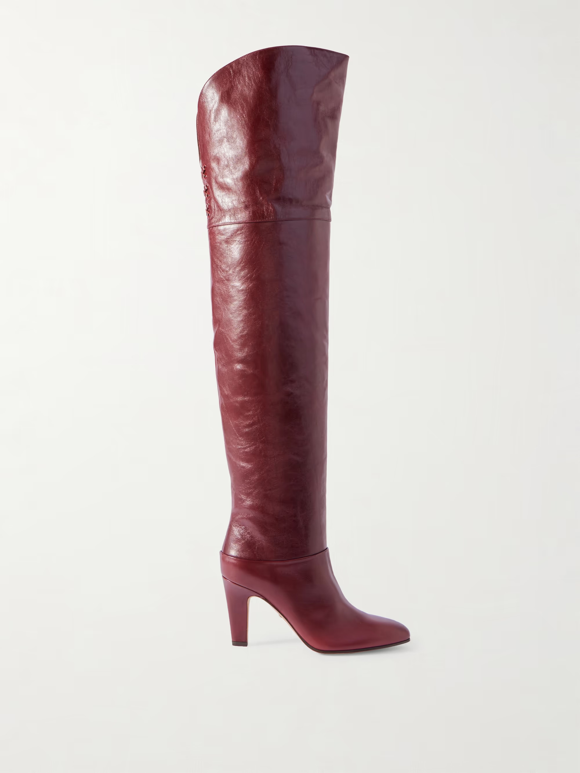 Eve leather over-the-knee boots | NET-A-PORTER (UK & EU)