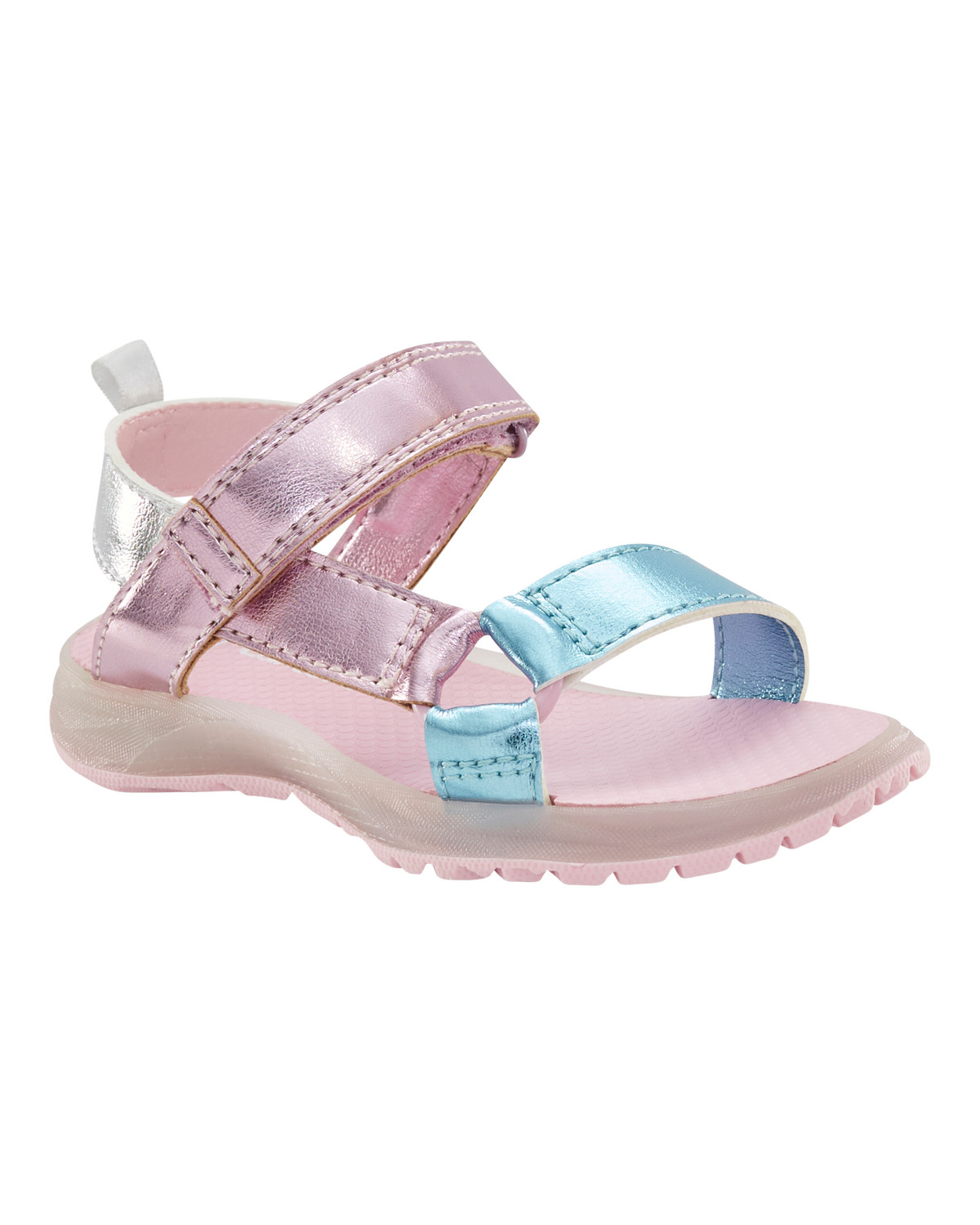 Toddler Light Up Metallic Sandals - Pink/Blue - Carter's | Carter's | Carter's Inc