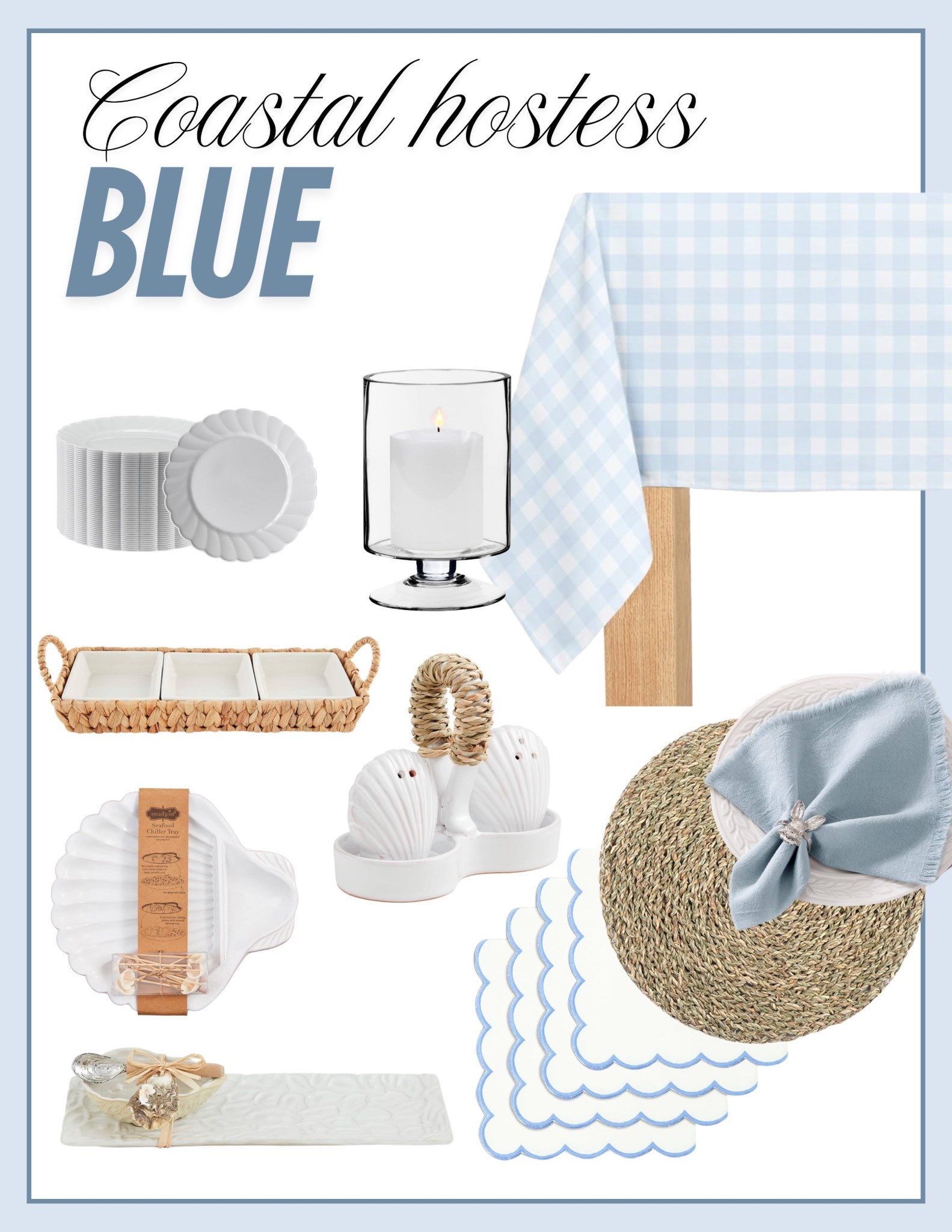 my favs for a coastal hostess who loves blue accents 🫧💙🦋🌊

#LTKSeasonal #LTKHome #LTKWedding