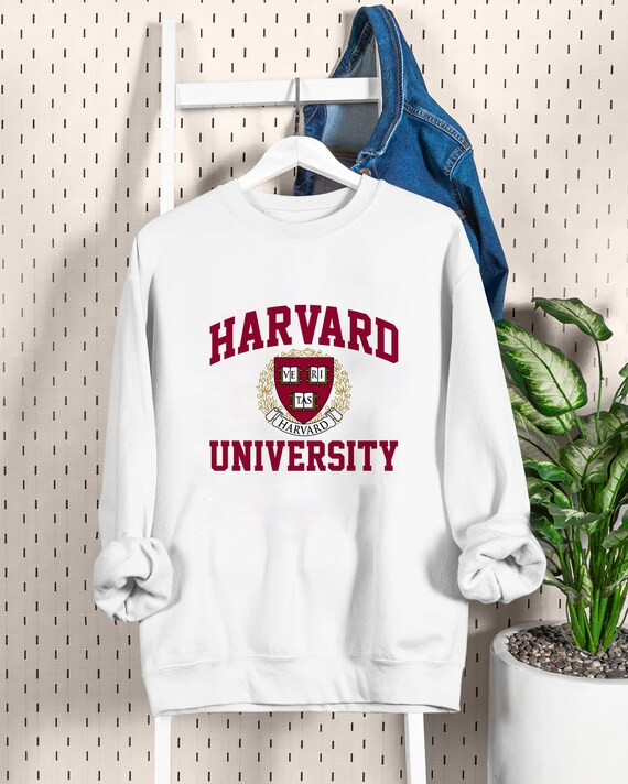 Harvard University Sweater 90s College Crewneck Oversized - Etsy | Etsy (US)