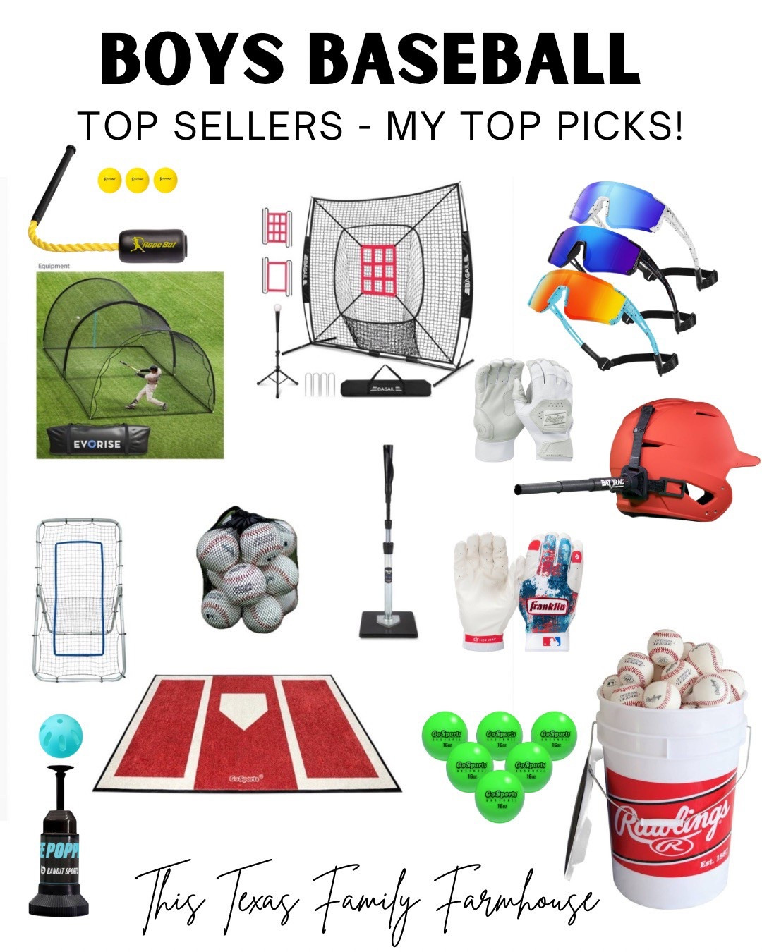 Best Sellers & My top Baseball Picks for boys! My son started minor league this year and these are all items we either have and love or plan to purchase in the near future! A few of these are on sale right now! ⚾️ 😊 

Baseball gear | minor league | boys baseball | big spring sale | Amazon best sellers | sports | kid sports

#LTKKids #LTKSaleAlert #LTKFamily
