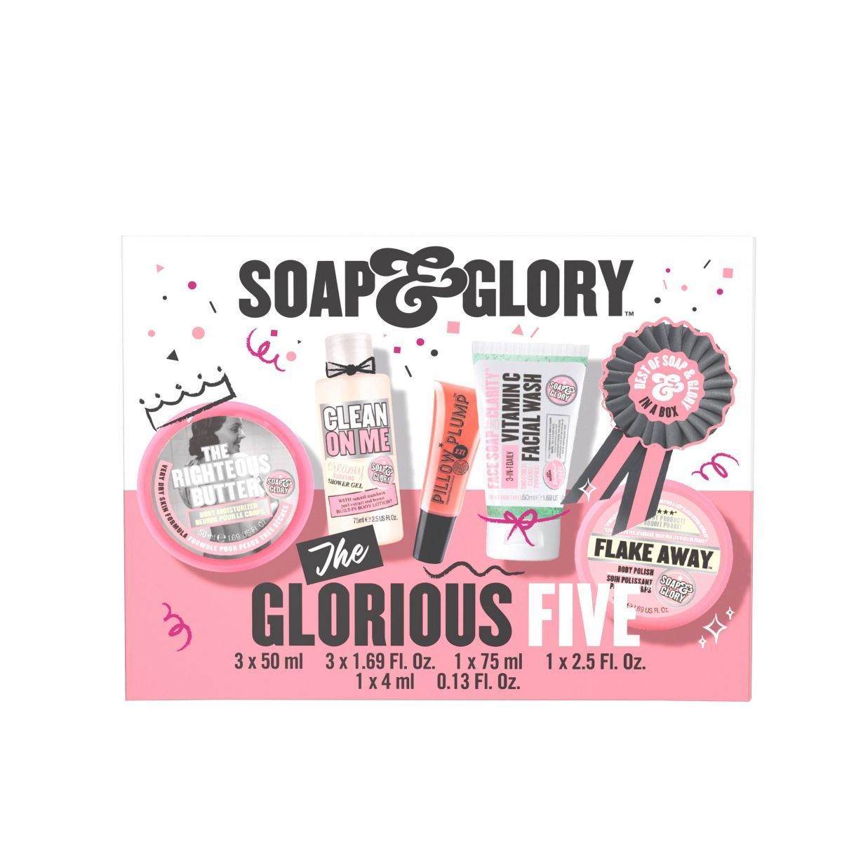 Soap & Glory The Glorious Five Gift Set - 5ct | Target