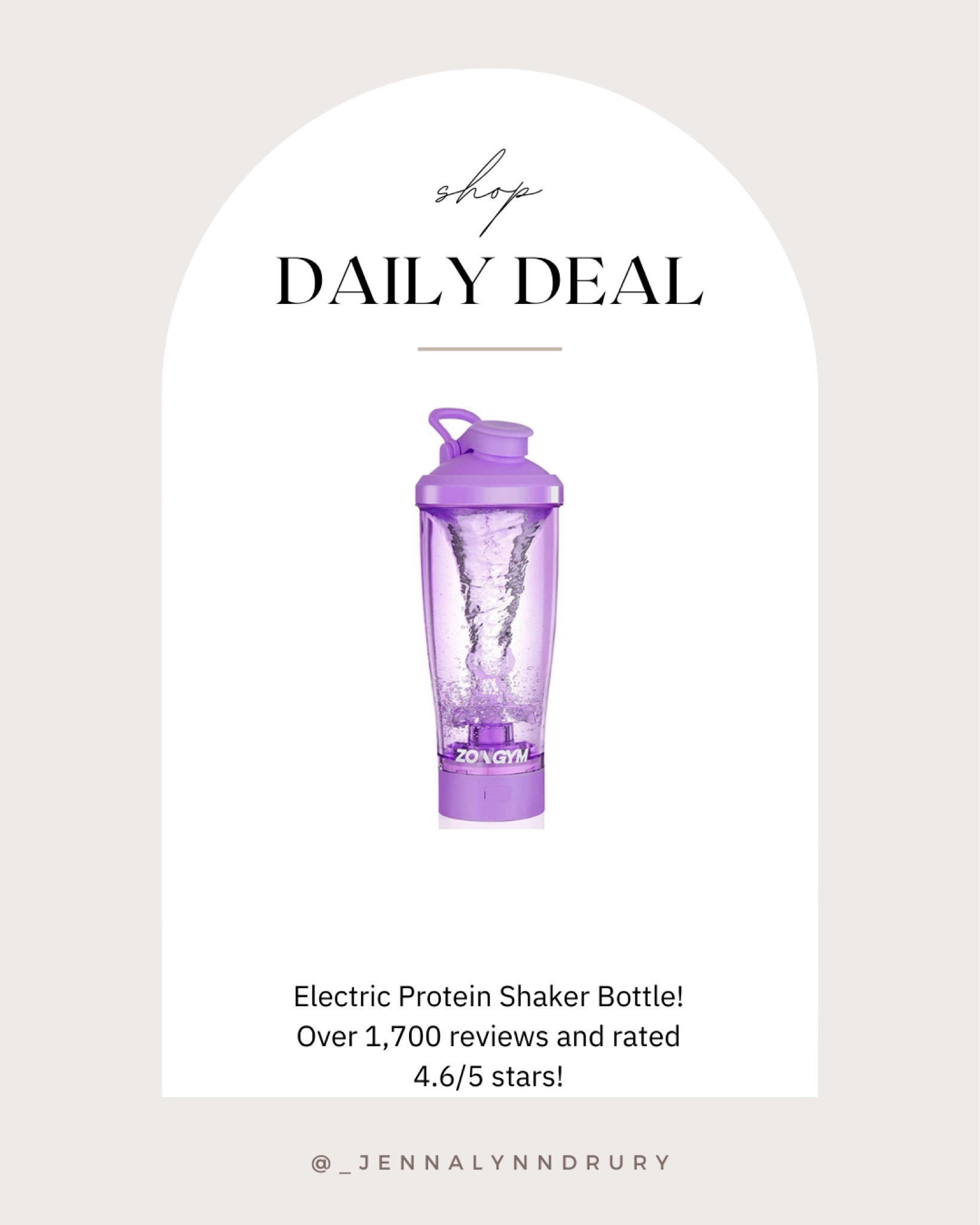 Electric Protein Shaker Bottle, 24 … curated on LTK
