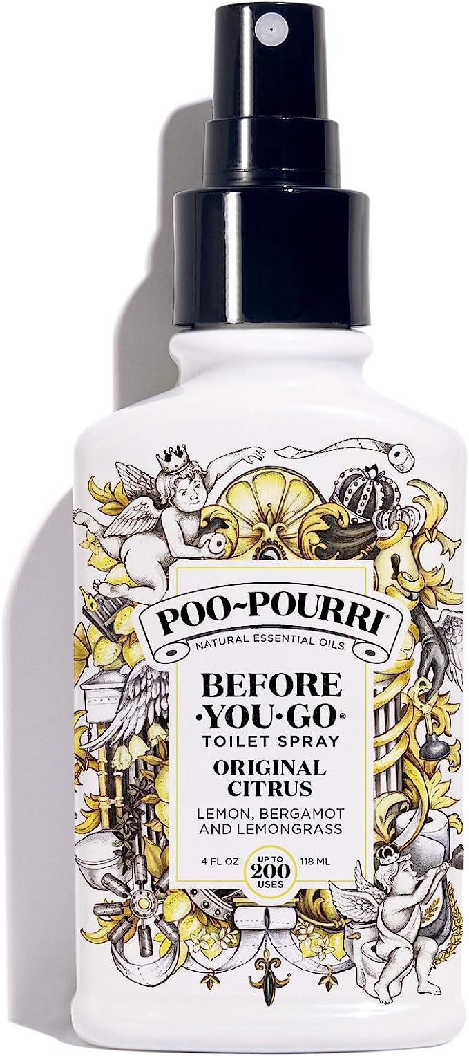 Poo-Pourri Before-You-Go Toilet Spray, Original Citrus Scent, 4 oz | Amazon (US)