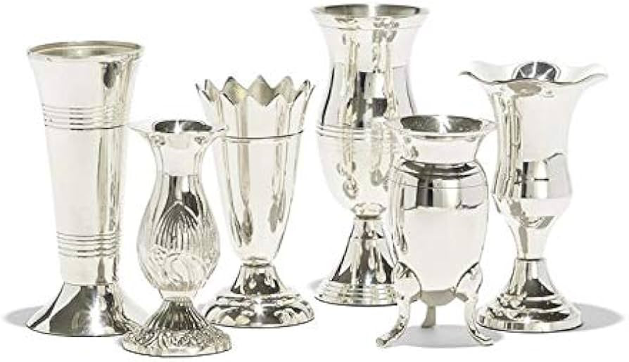 Two's Company Queen Anne's Set of 6 Vases | Amazon (US)