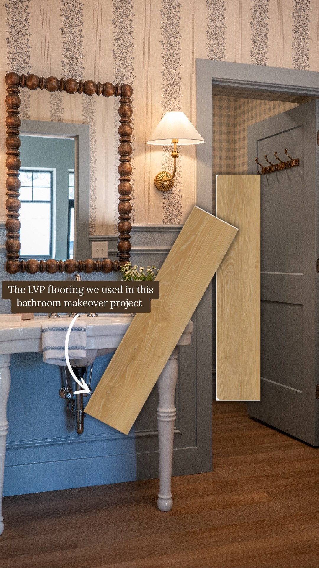 The LVP flooring that we just put in at the bathroom in our building. It comes in so many gorgeous color options and styles! We chose the Sandyfield Oak option (linked below) along with a bunch of other colors I loved! This is a super budget friendly product and super easy to install! @lowes

#LTKHome