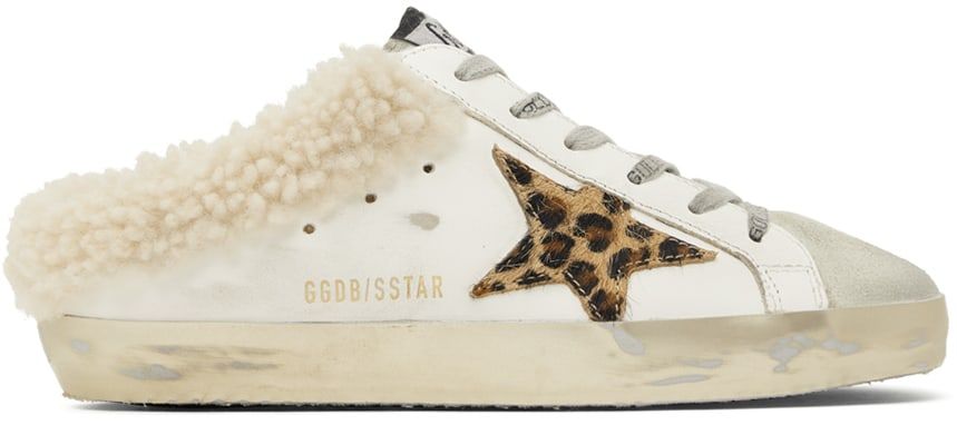 Golden Goose - SSENSE Exclusive White Superstar Sabot Sneakers | SSENSE