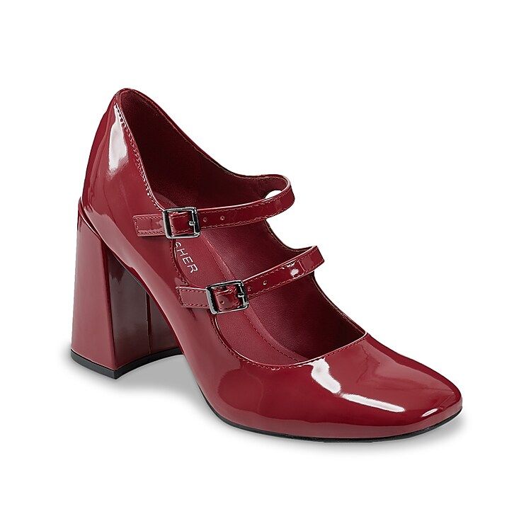 Marc Fisher Charisy Mary Jane Pump | Women's | Red Patent | Size 6 | Pumps | Mary Jane | DSW