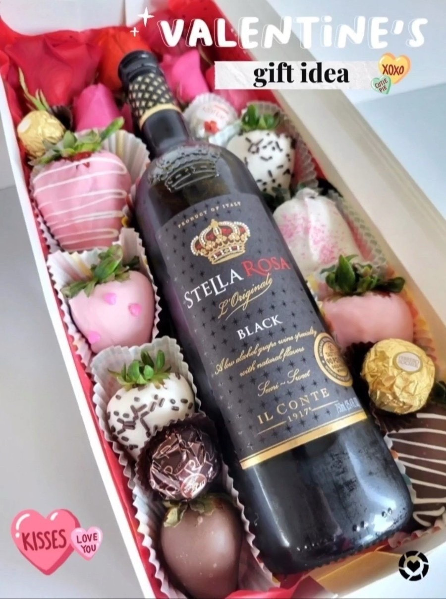 Shop this Valentine's Day gift idea 🍷🤍 - Wine paired with chocolate, strawberries, & fresh flowers.. a girls dream, right? 🤪 This was a gift but you could easily recreate for Valentine's Day 😍 Hand made gifts are my love language (I usually am the one making them ♡ lol) This is a customizable gift great for him / her or even a parent, sibling, boss, coworker, etc! I linked everything, making it easier for you to recreate 🫶🏻 Remember get a price drop notification if you heart a post/save a product 😉 

✨️ P.S. if you follow, like, share, save, or shop my post (either here or @coffee&clearance).. thank you sooo much, I appreciate you! As always thanks sooo much for being here & shopping with me 🥹

| valentines day cards, valentines day candy, apres ski outfit, nighttime routine, statement belts, cape coat, Alo softsculpt high waist leggings, winter capsule wardrobe, resort wear, date night outfits, vacation outfits beach, toasty blush, holiday dresses, gift guide for her, gifts for men, winter white outfits, back to routine, nighttime routine, travel outfits, vacation outfits beach, valentines decor, valentines day gifts for her, gifts for girlfriend, gifts for wife, girlfriends valentines day gifts, wife valentines day gifts, valentines day, valentines day outfit, valentines outfit women, valentines day gifts, gifts for her, valentines day dress, valentines dress, date night outfits |

#LTKCreatorOwned #LTKCreatorOwnedBrands #WinterTrends #LTKWinterTrends #WorkWear #TopSharedPosts #LTKTopSharedPosts #TrendingCreators #LTKTrendingCreators #PopularToday #LTKPopularToday #TreatYourself #LTKTreatYourself #amandaroblessed #LosAngeles #LTKGiftGuide #LTKValentine #LTKfitnessgoals #LTKvlog #LTKFindsUnder100 #LTKPetite #LTKselfcare #LTKBaby #LTKKids #LTKgrwm #LTKSaleAlert #LTKActive #LTKOver40 #LTKSeasonal #LTKmomlife #LTKBump #LTKWorkwear #LTKBeauty #LTKmorningroutine #LTKMens #LTKootd #LTKHome #LTKFindsUnder50 #LTKPlusSize #LTKdayinmylife #LTKstorytime #LTKWedding #LTKTravel #LTKU #LTKTall #LTKfoodie #LTKMidsize