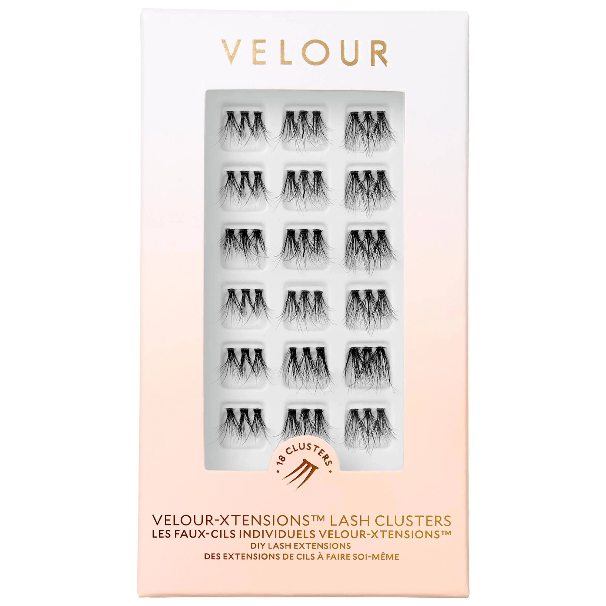 Velour Lashes Velour-Xtensions False Lash Clusters Hybrid Clusters | Sephora (US)