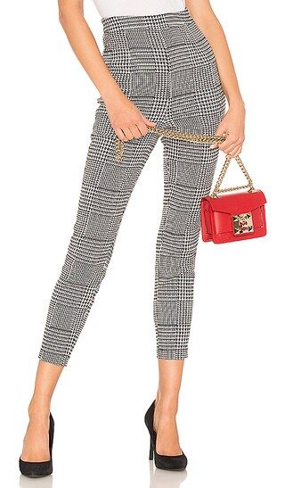 Lovers + Friends Vivace Skinny Pant in Houndstooth Plaid | Revolve Clothing