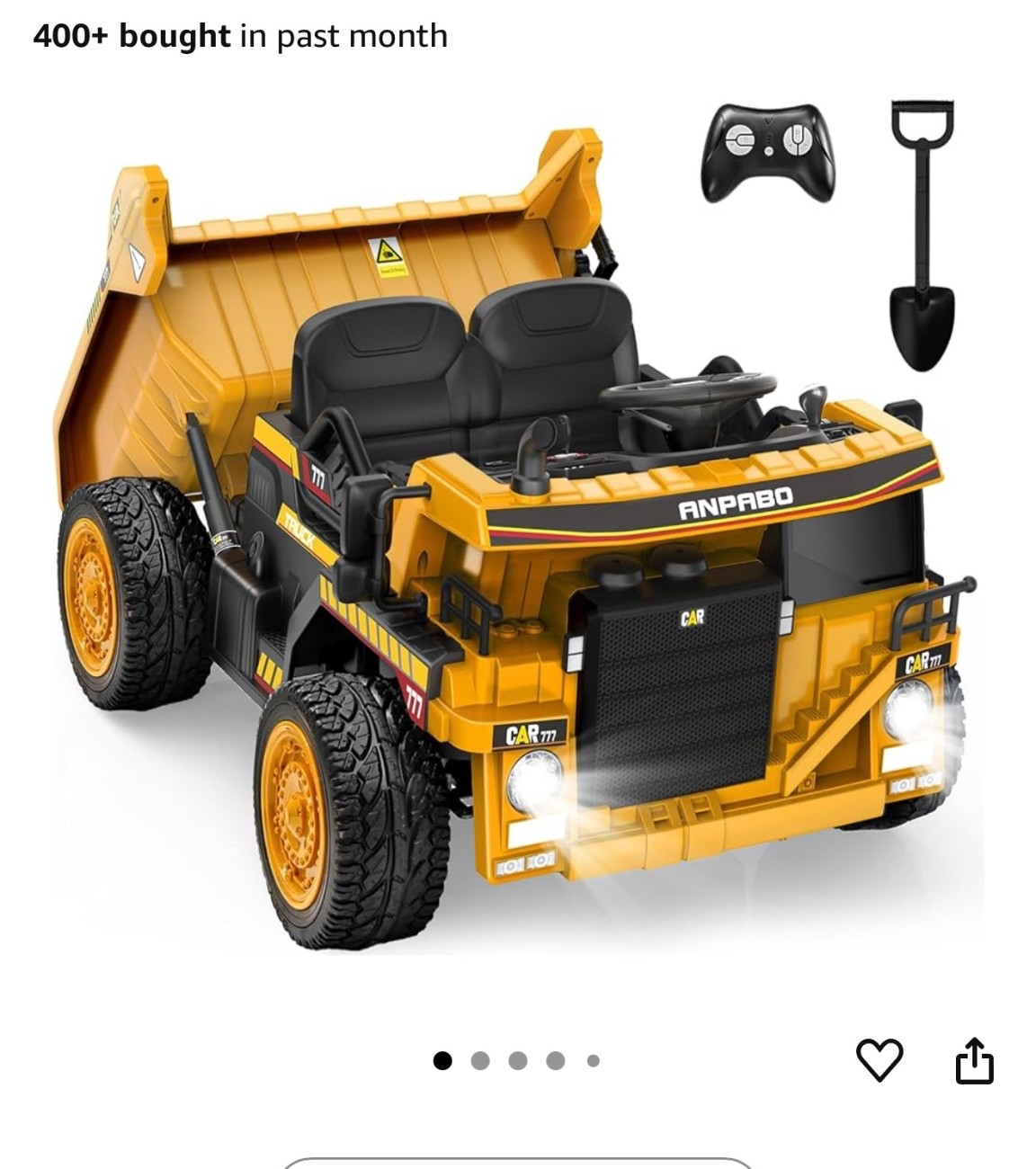 Dump truck with working bed and parent remote is currently 20% off on amazon  

#LTKFamily #LTKKids #LTKSaleAlert