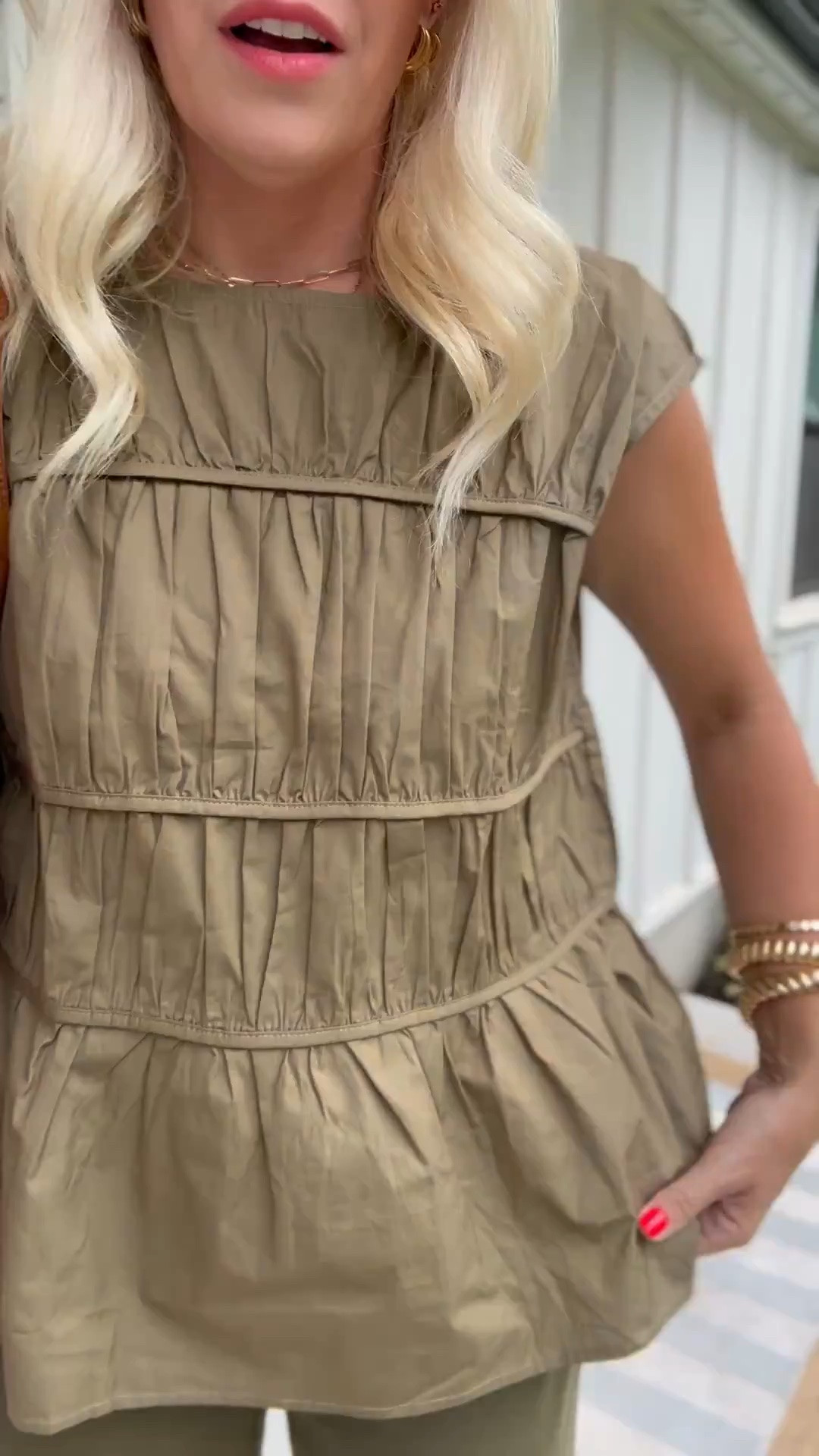 This top is new to Amazon and is only $25!!

#LTKootd #LTKgrwm #LTKmomlife