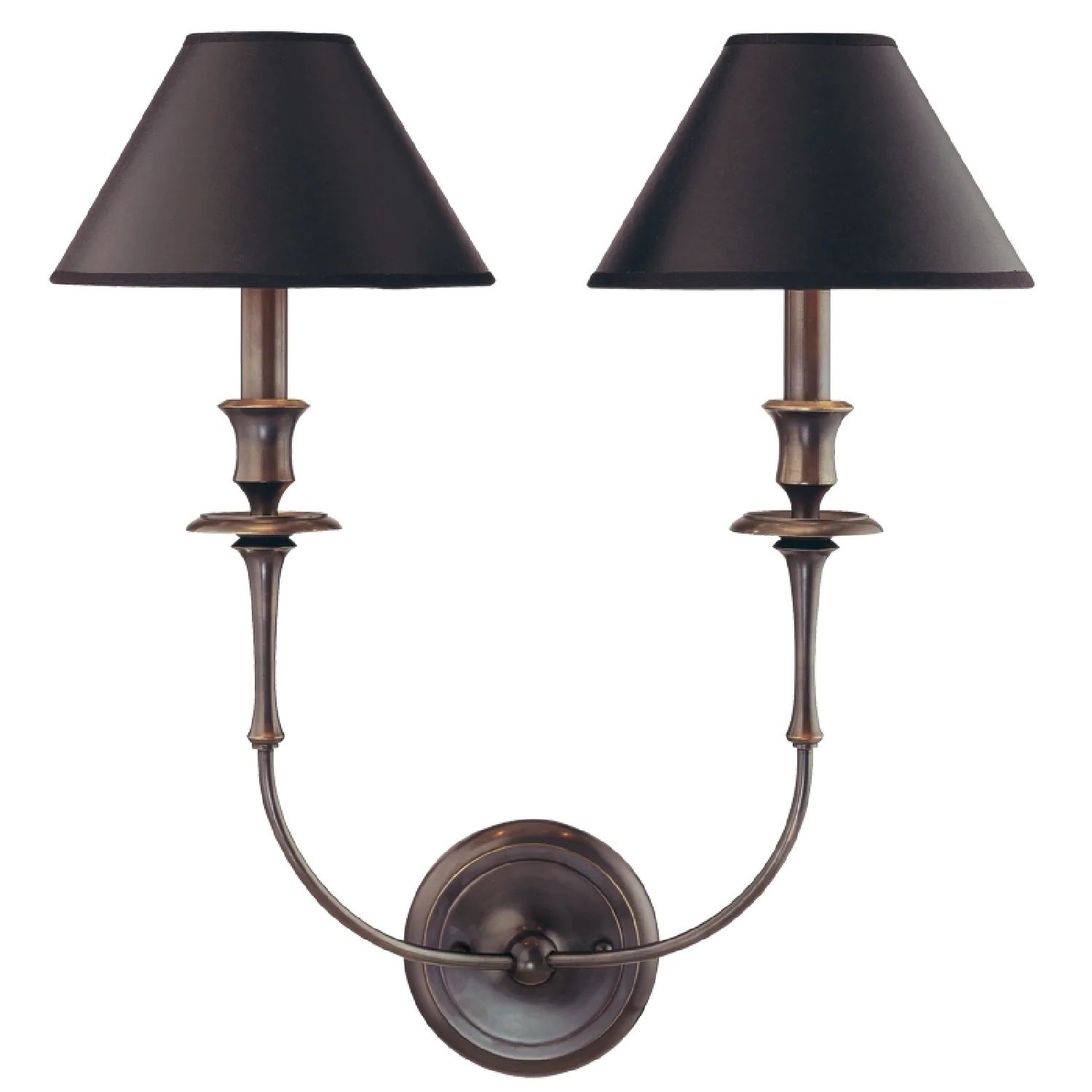 Hudson Valley Jasper 2-light Wall Sconce, Old Bronze and Gold | Bed Bath & Beyond