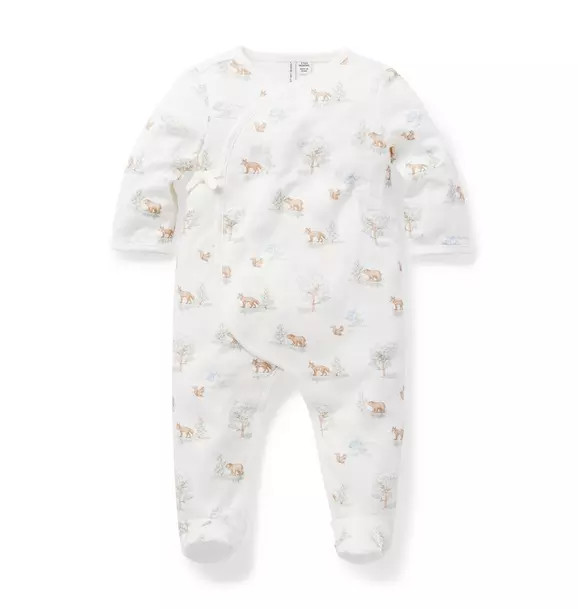Baby Woodland Footed One-Piece | Janie and Jack